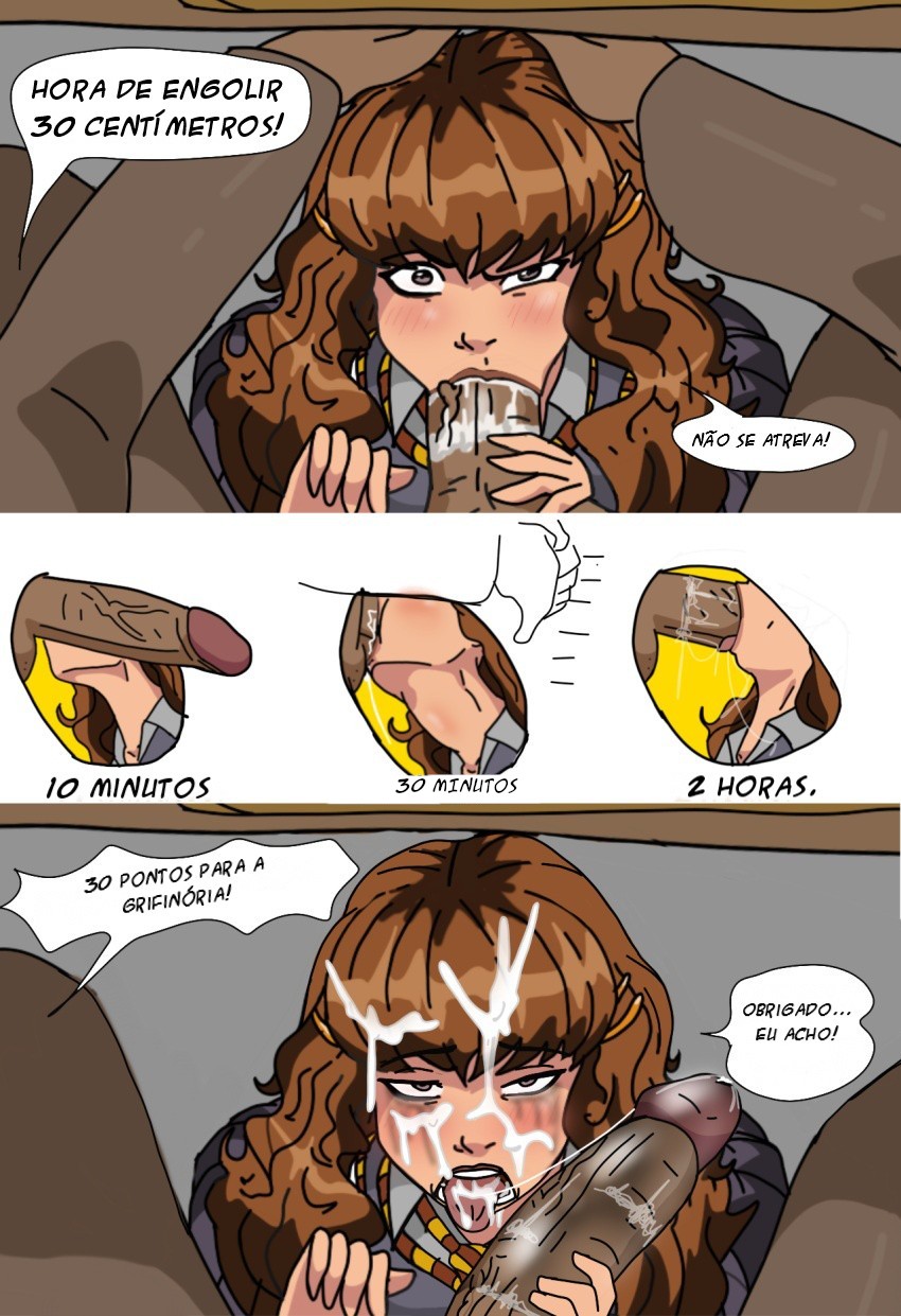 Harry Potter: Hermione Granger Hentai pt-br 130