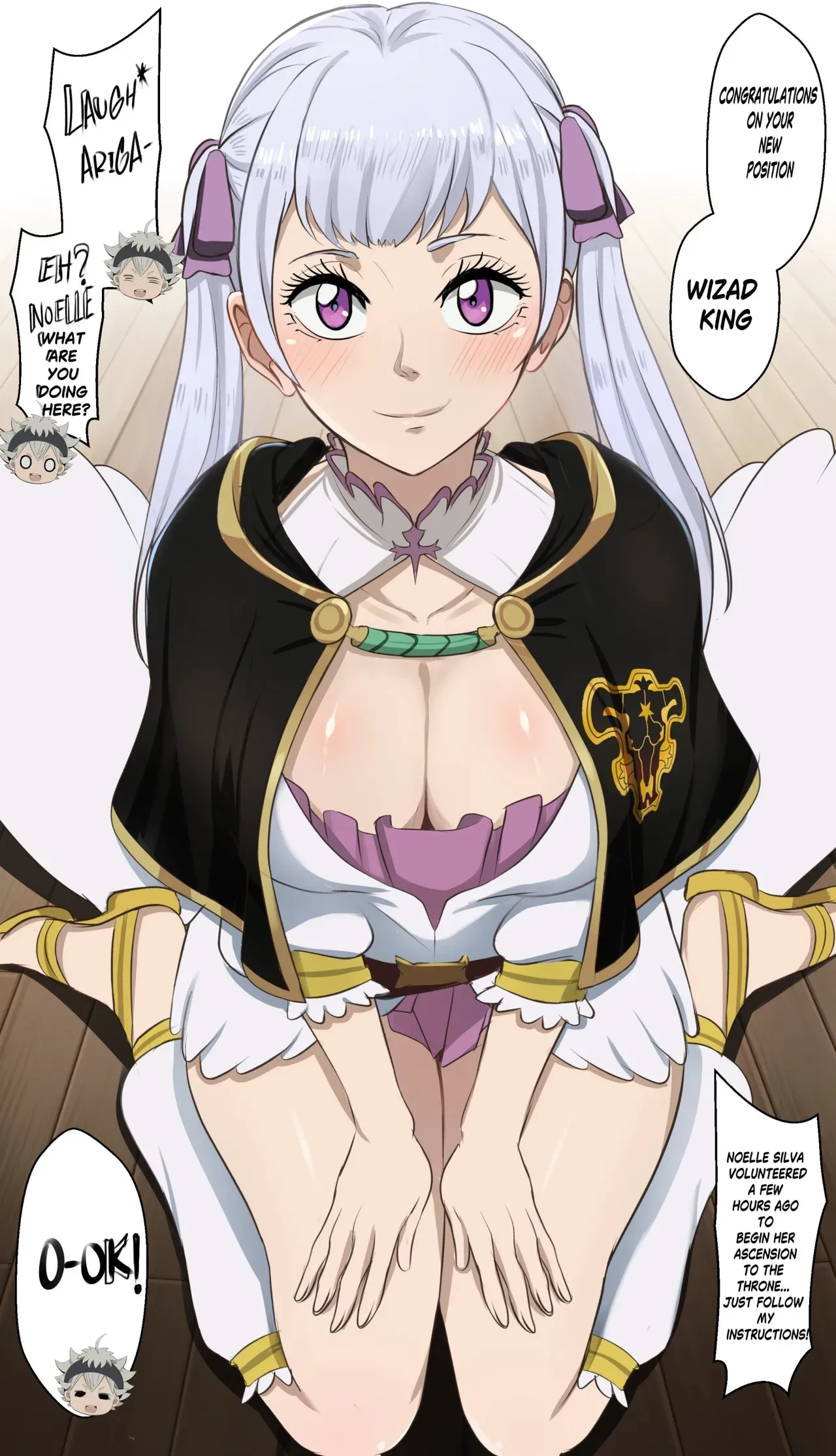 Noelle Silva x Asta comic