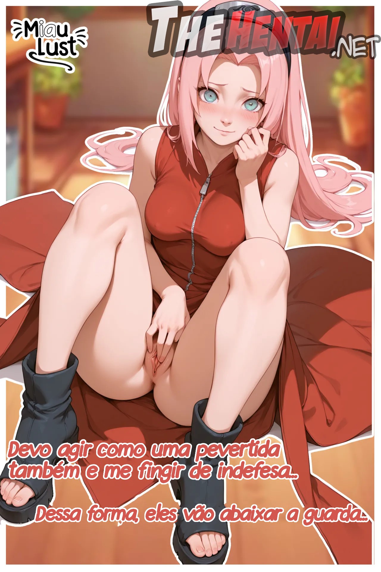 Sakura In The Hokage Way Hentai pt-br 05