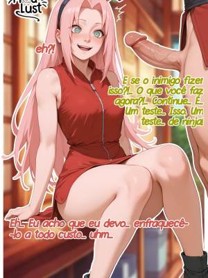 Sakura In The Hokage Way Hentai pt-br 06