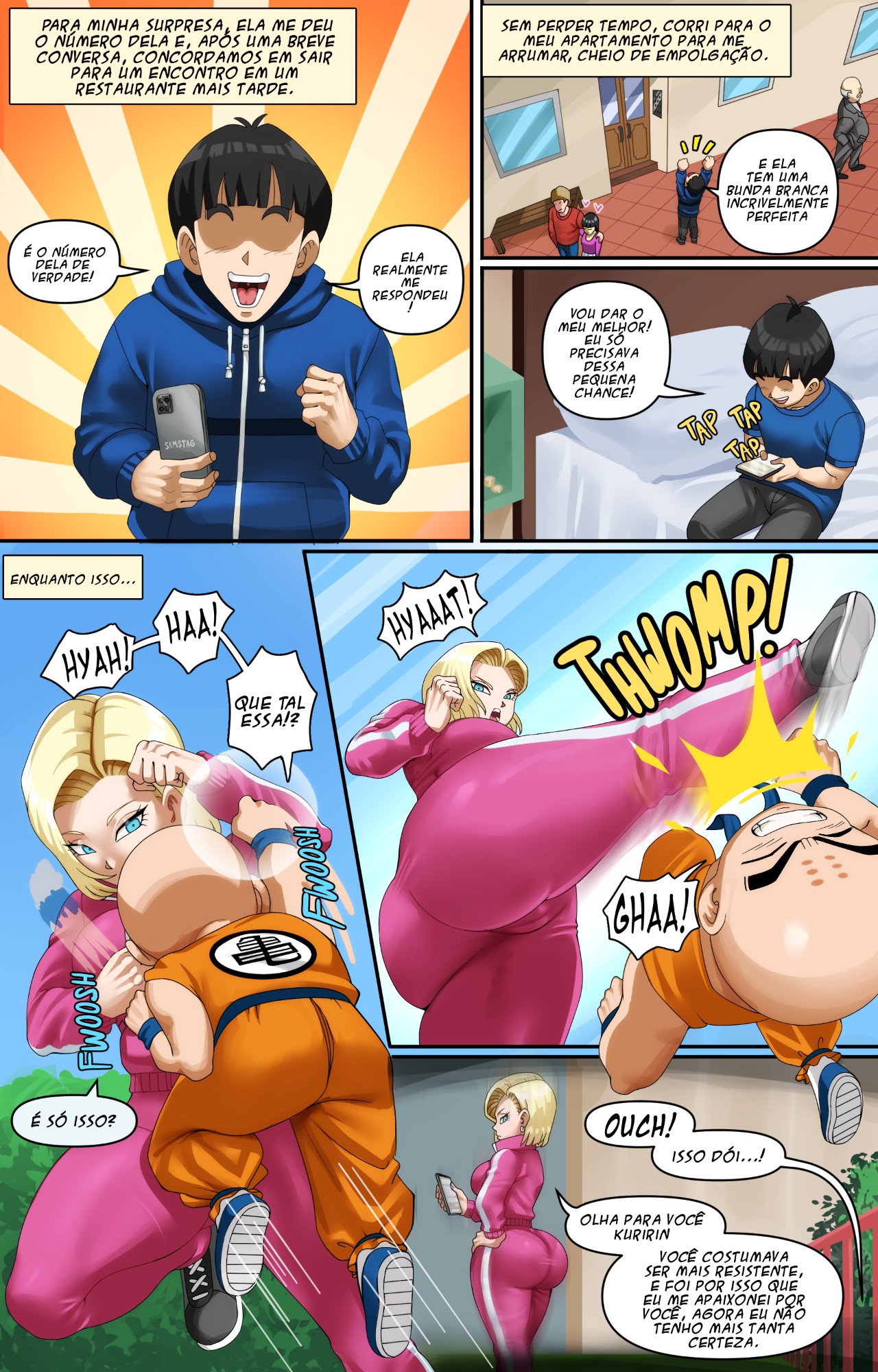 Android 18 NTR 5 Hentai pt-br 03