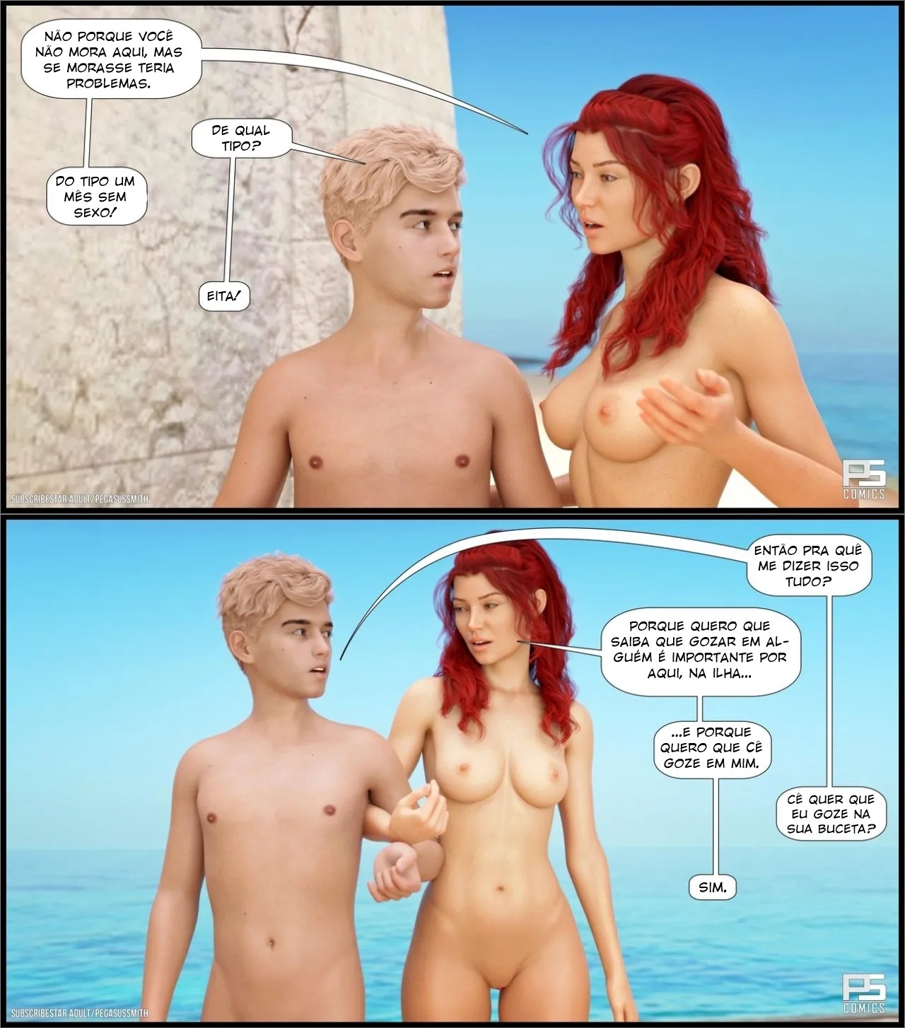 Au Naturel Part 7 Hentai pt-br 44