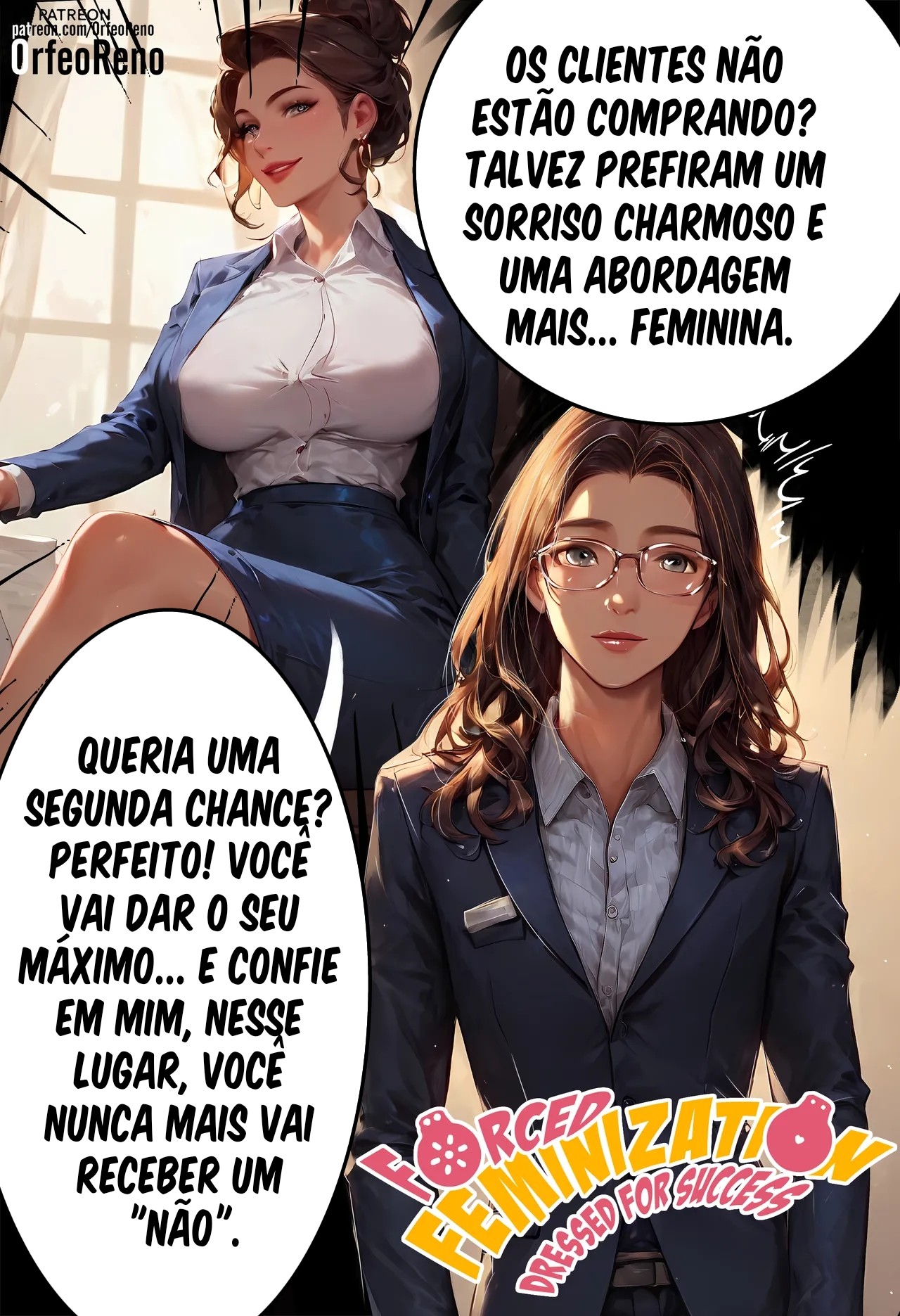 Dressed For Success: Crossdressing Hentai pt-br 02