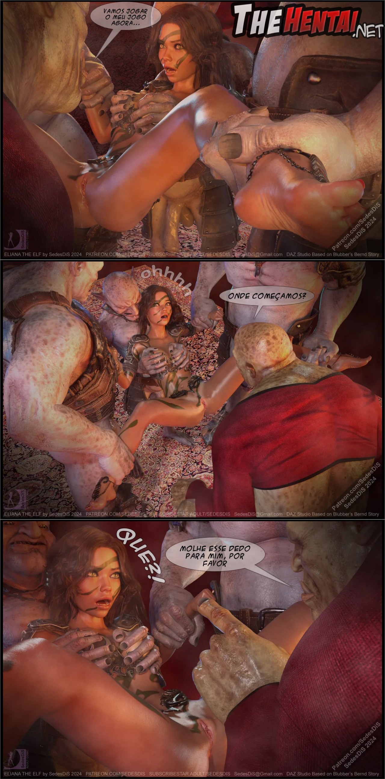 Eliana The Elf Hentai pt-br 52