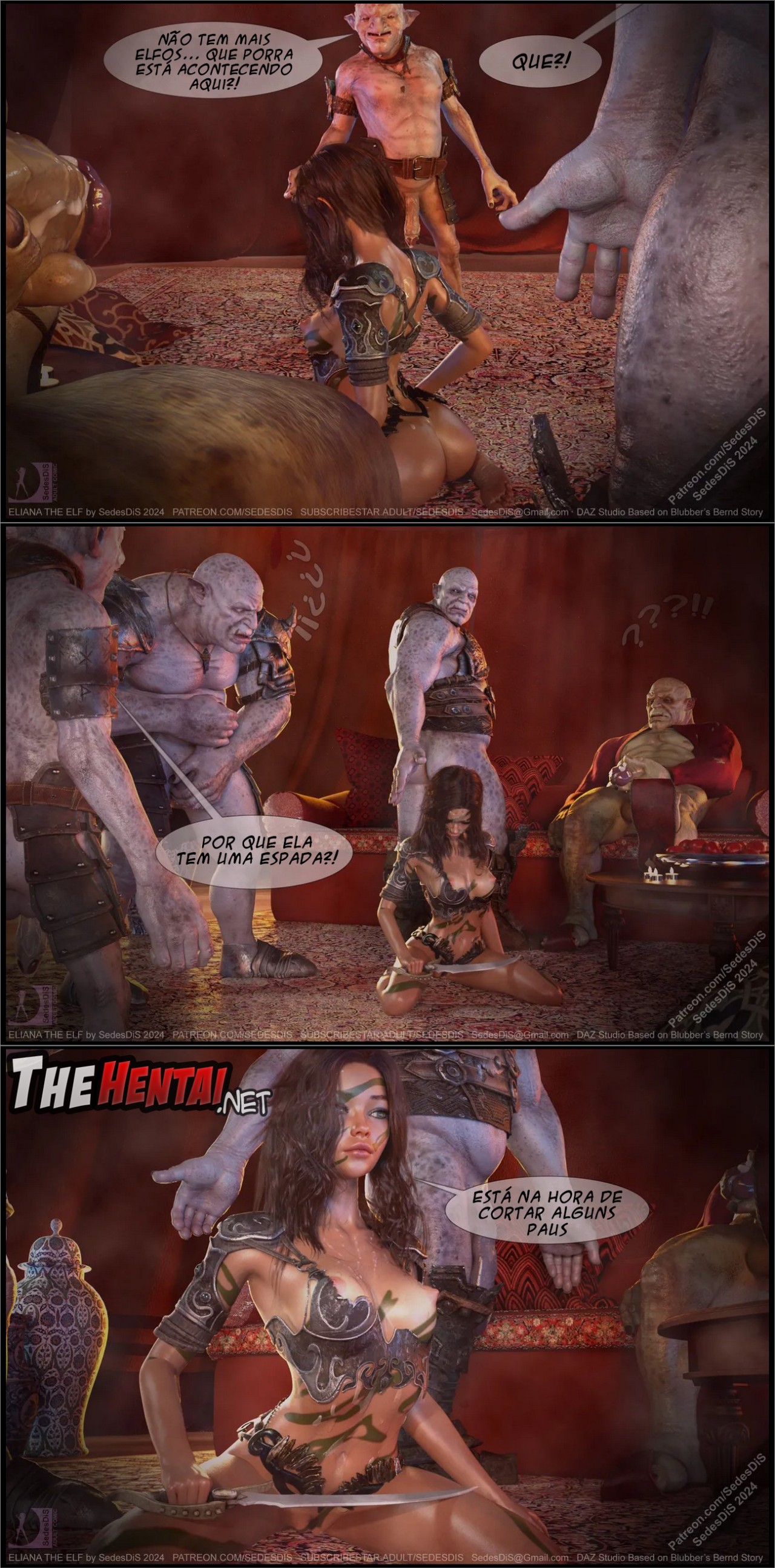 Eliana The Elf Hentai pt-br 85