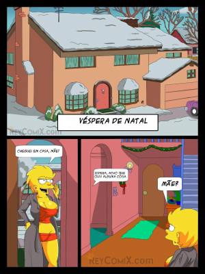 Family Christmas Simpsons Hentai pt-br 02