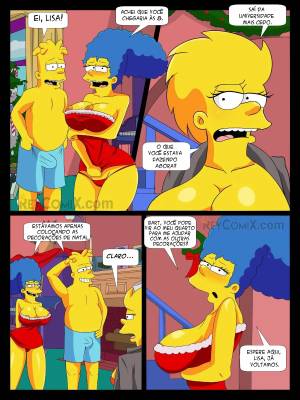 Family Christmas Simpsons Hentai pt-br 03