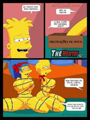 Family Christmas Simpsons Hentai pt-br 10
