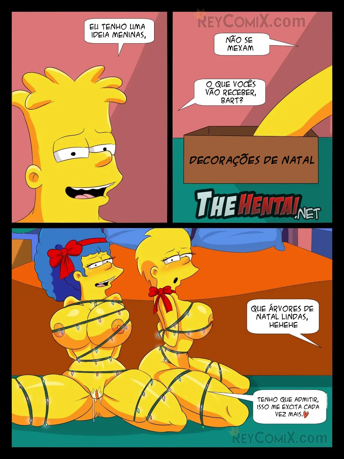 Family Christmas Simpsons Hentai pt-br 10