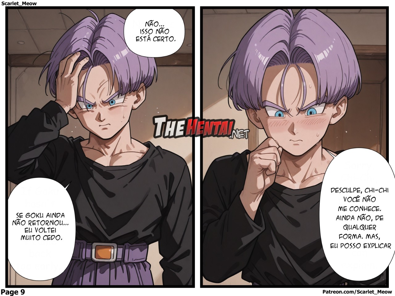 Goku's Absence Part 6: Surprise Visitor Hentai pt-br 09