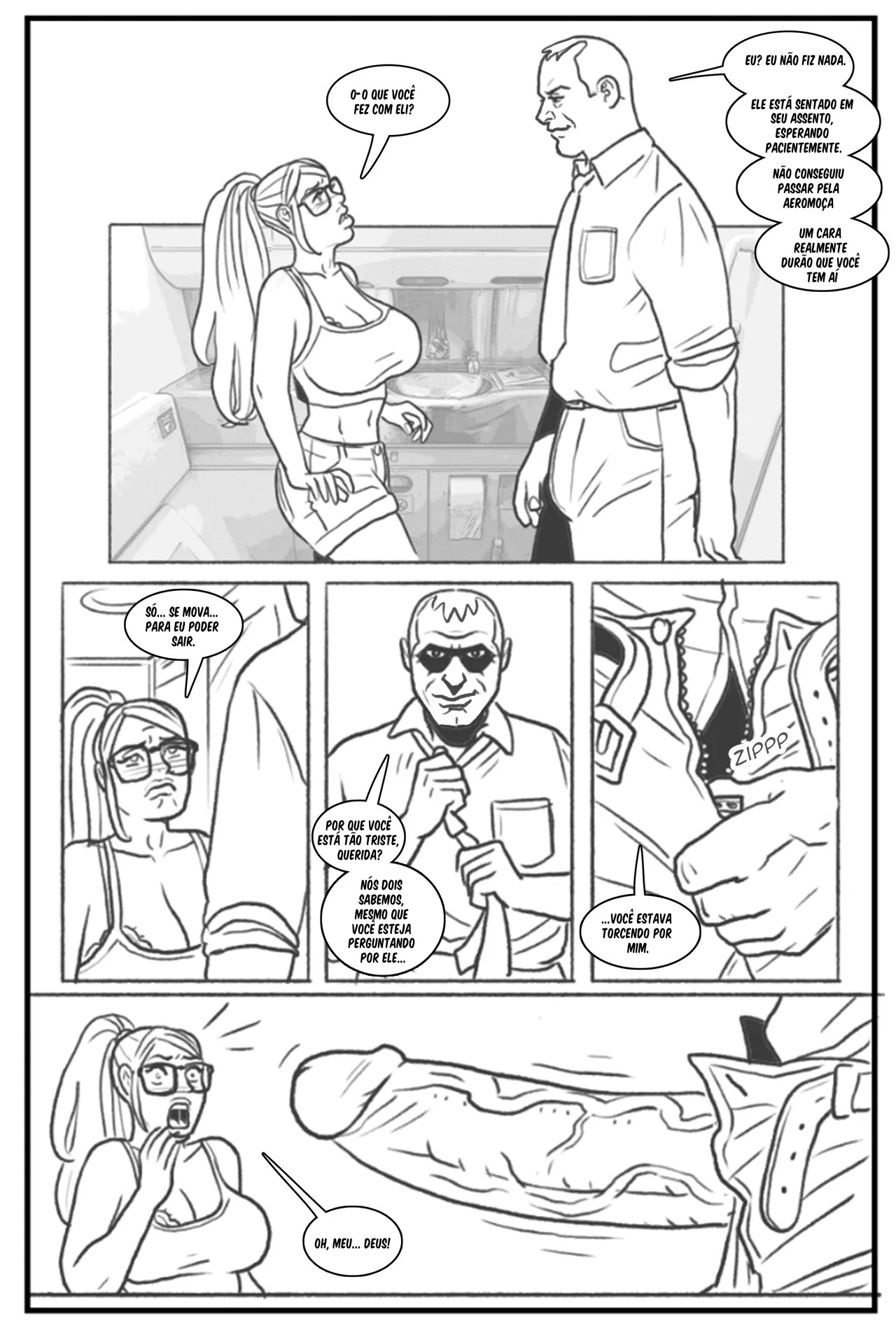 Hipster Chicks Love Big Dicks Hentai pt-br 30