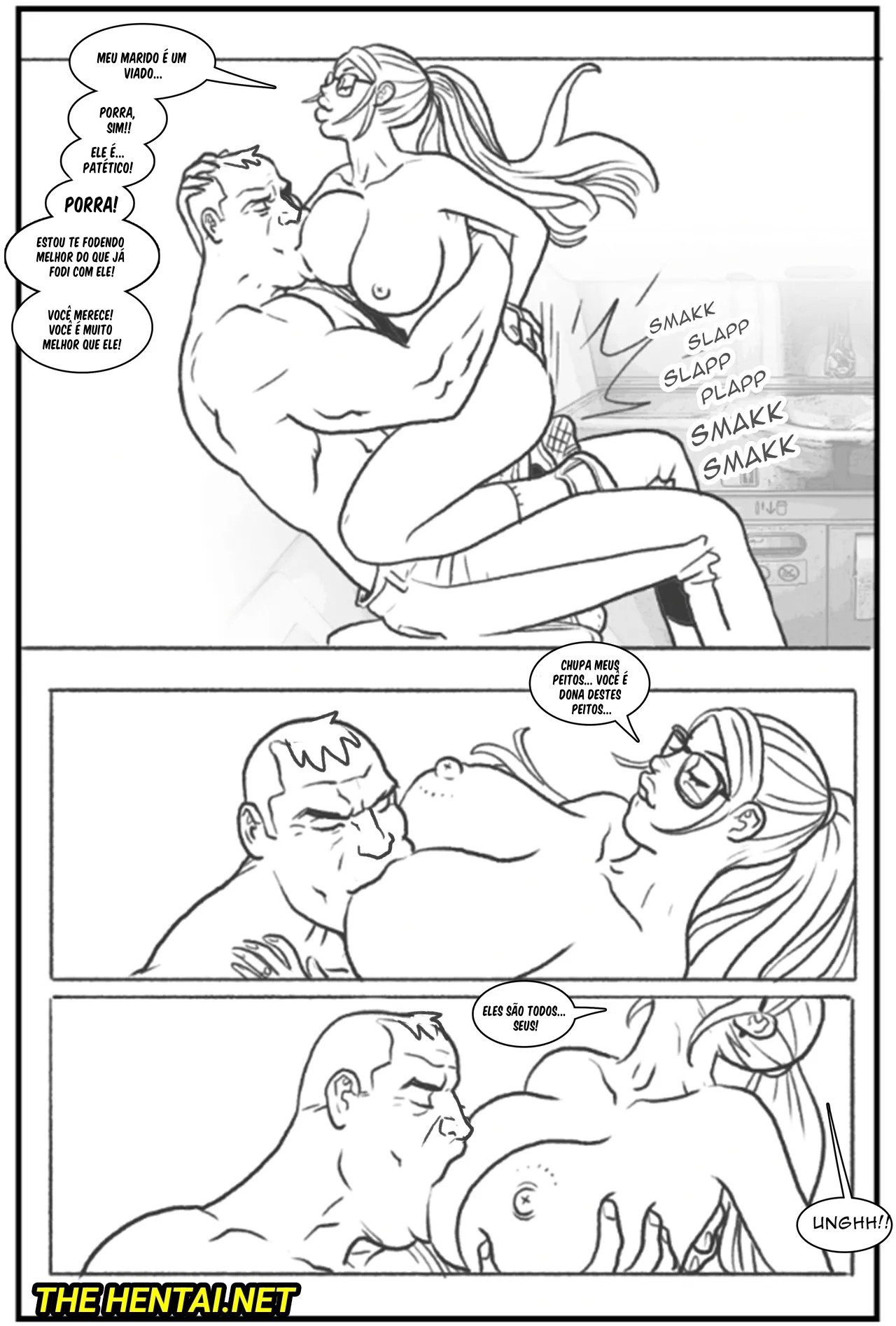 Hipster Chicks Love Big Dicks Hentai pt-br 61