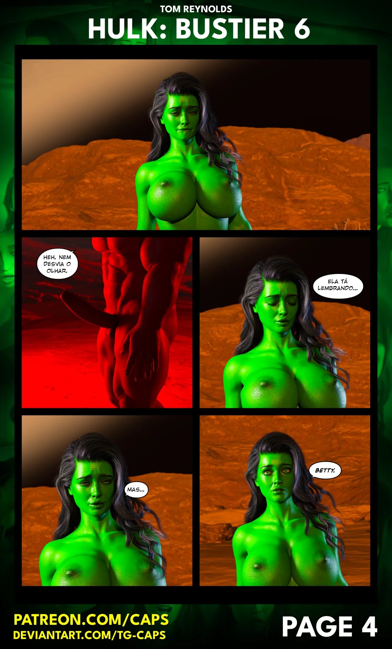 Hulk: Bustier Part 6 Hentai pt-br 04
