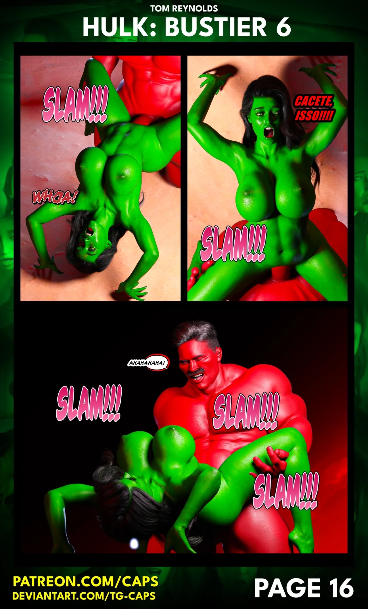 Hulk: Bustier Part 6 Hentai pt-br 16