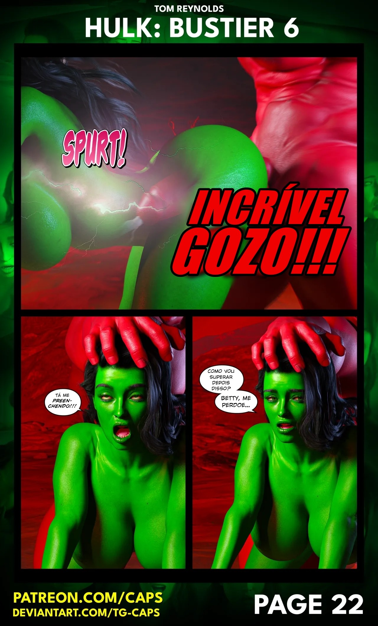 Hulk: Bustier Part 6 Hentai pt-br 22