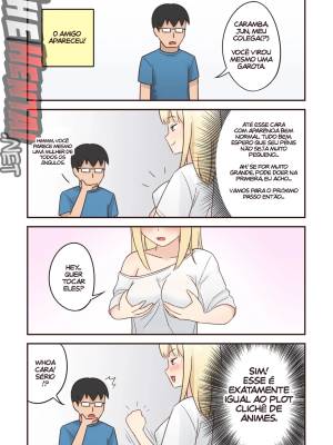 I Turned Into a Girl But NO ONE Fucks Me! Hentai pt-br 06