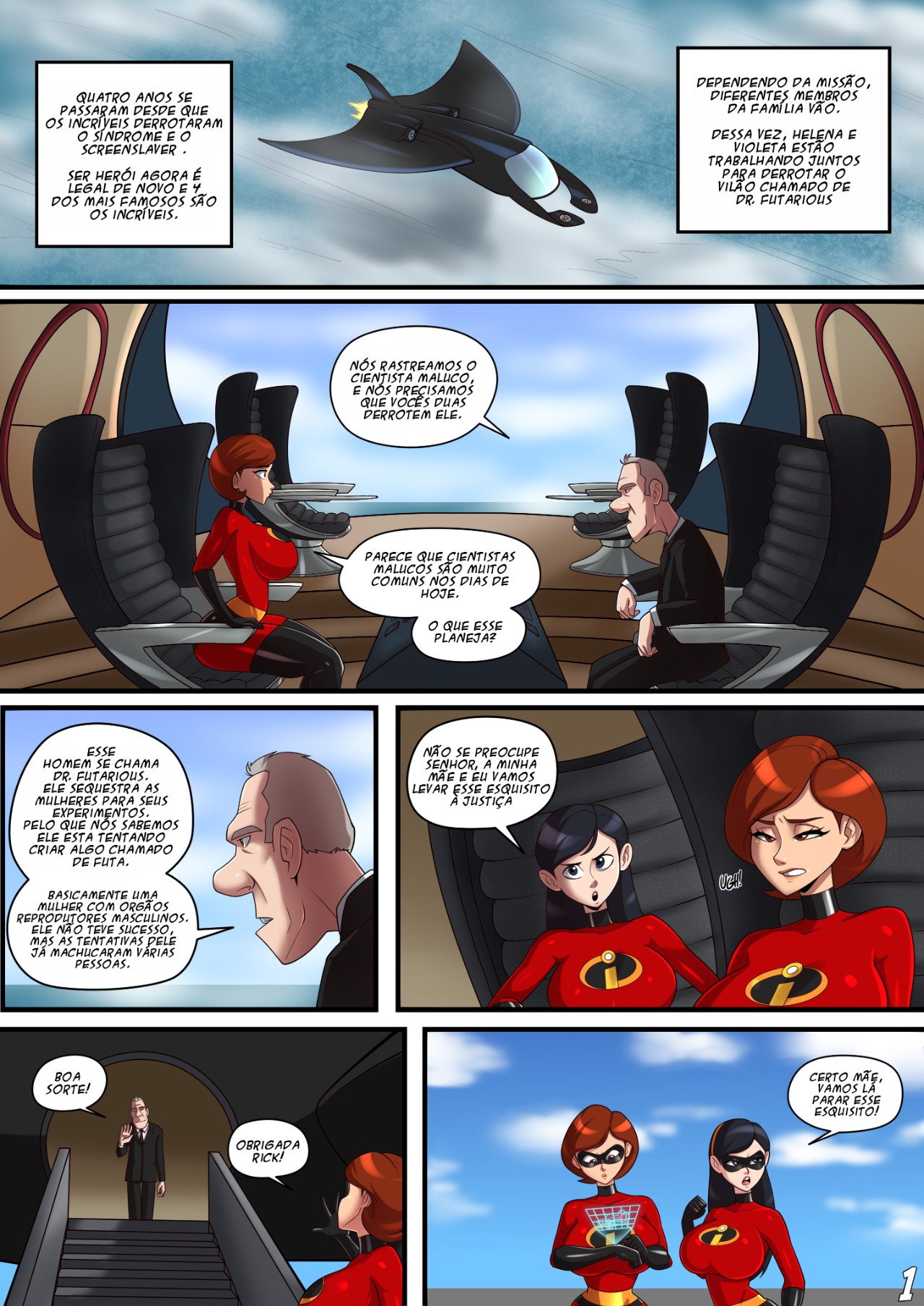 Incestibles: Helen's Stretchy Situation Hentai pt-br 02