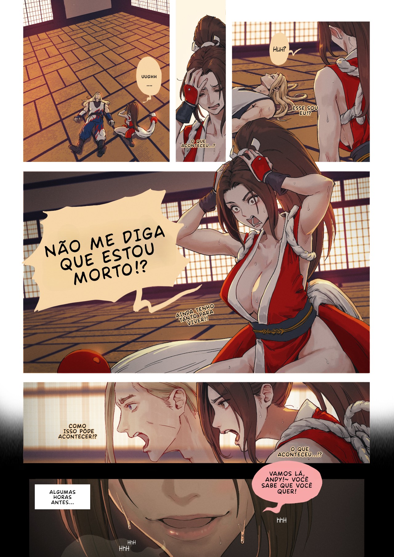 Mai Shiranui: Training Secret Hentai pt-br 02