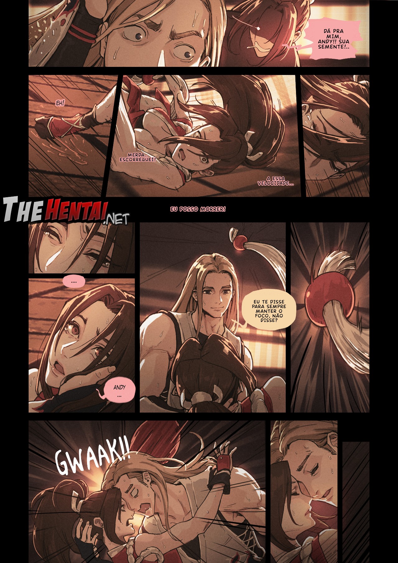 Mai Shiranui: Training Secret Hentai pt-br 04