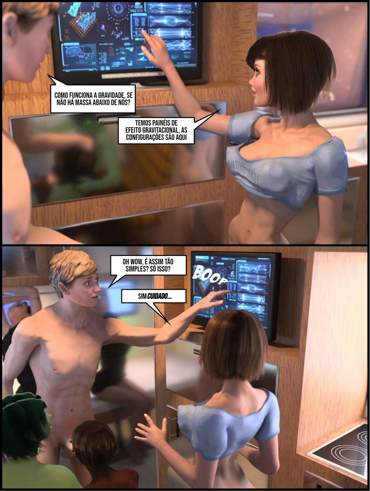 One Human Being Part 5 Hentai pt-br 08