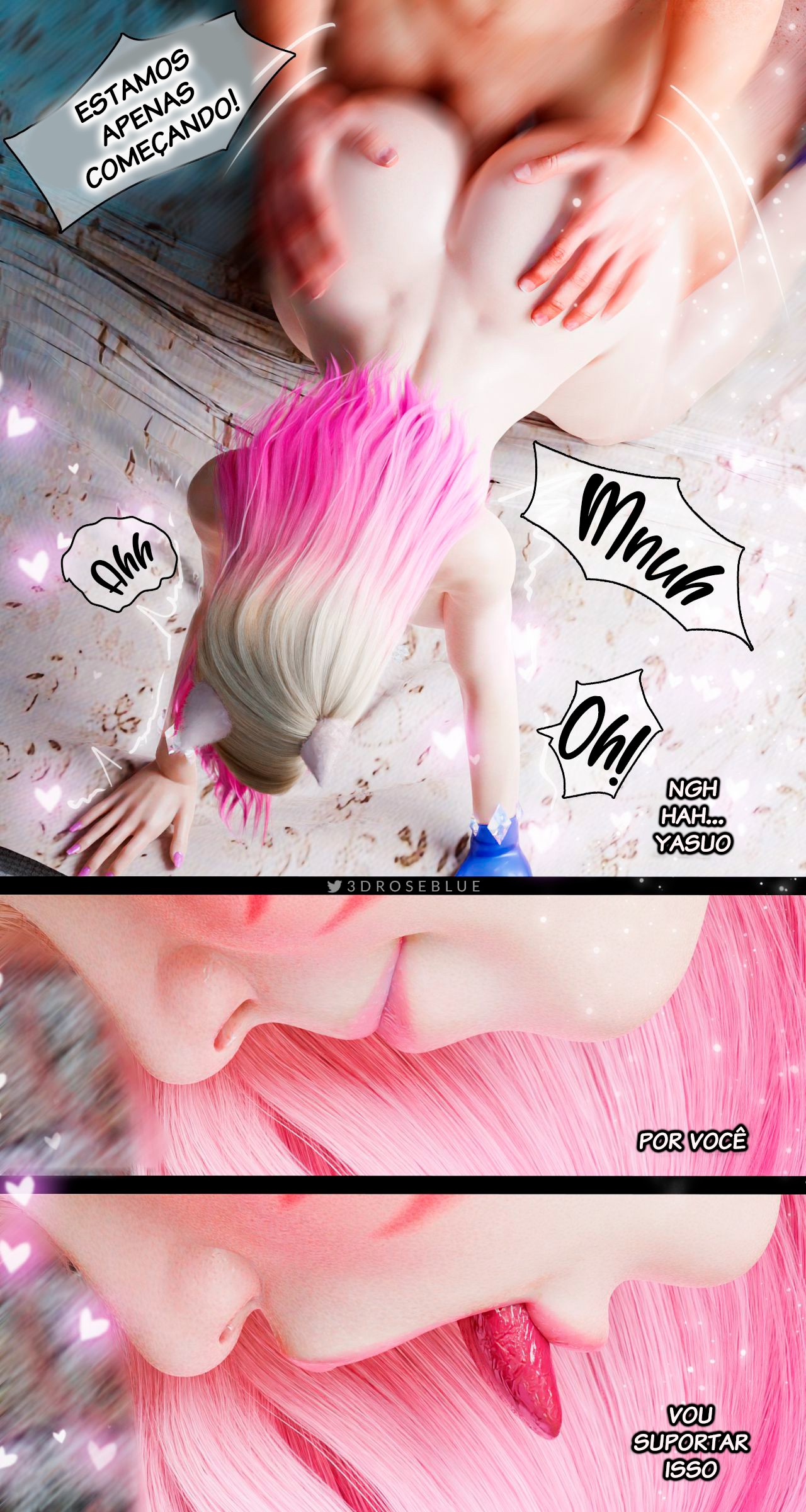 Seraphine Forbidden Love Part 3: Ahri Power Of Love Hentai pt-br 47