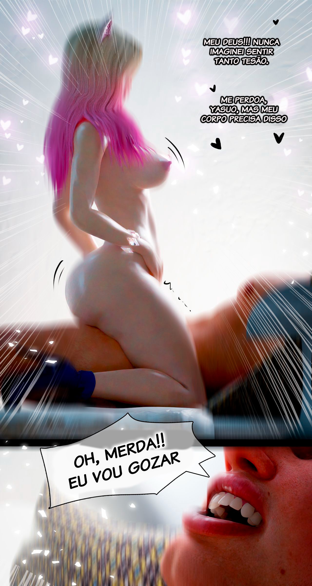 Seraphine Forbidden Love Part 3: Ahri Power Of Love Hentai pt-br 53