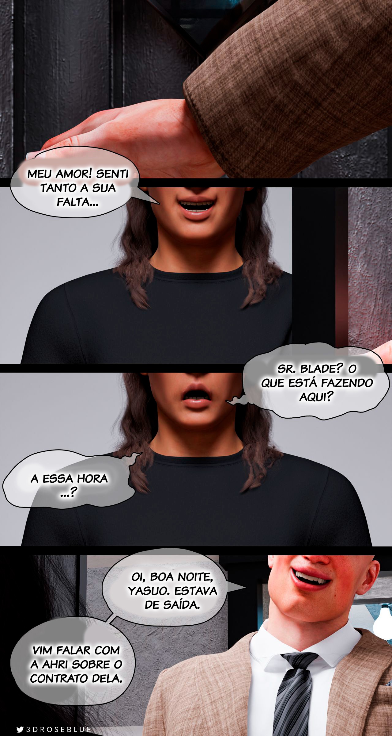 Seraphine Forbidden Love Part 3: Ahri Power Of Love Hentai pt-br 62