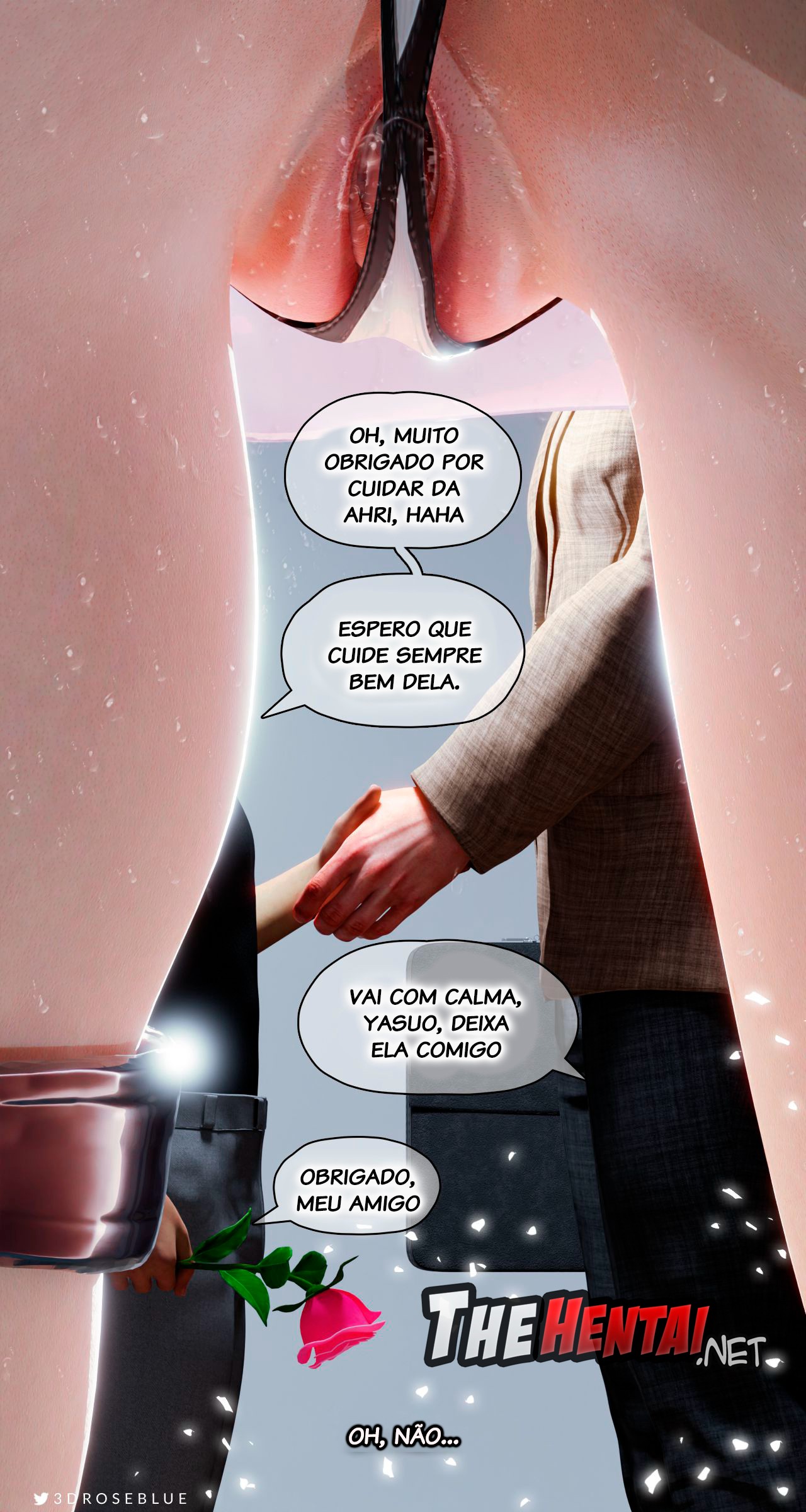 Seraphine Forbidden Love Part 3: Ahri Power Of Love Hentai pt-br 64