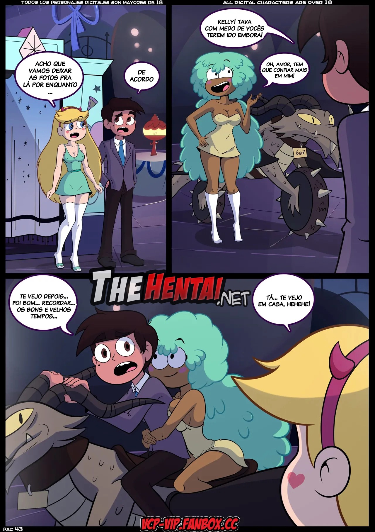 Star VS. The Forces Of Sex Part 5: Booth Buddies Hentai pt-br 44