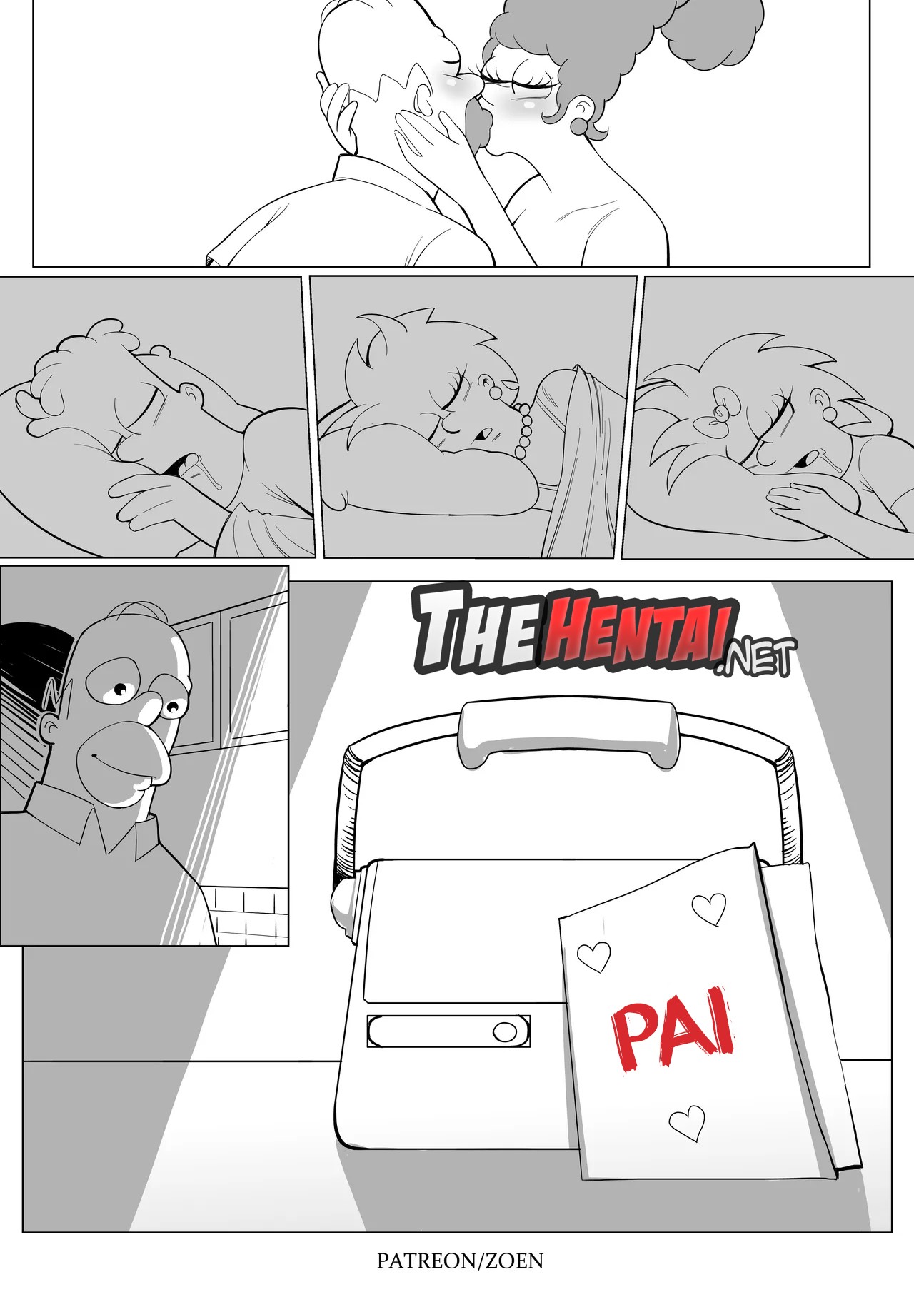 The Simpsons "The End Of Beginning" Hentai pt-br 09