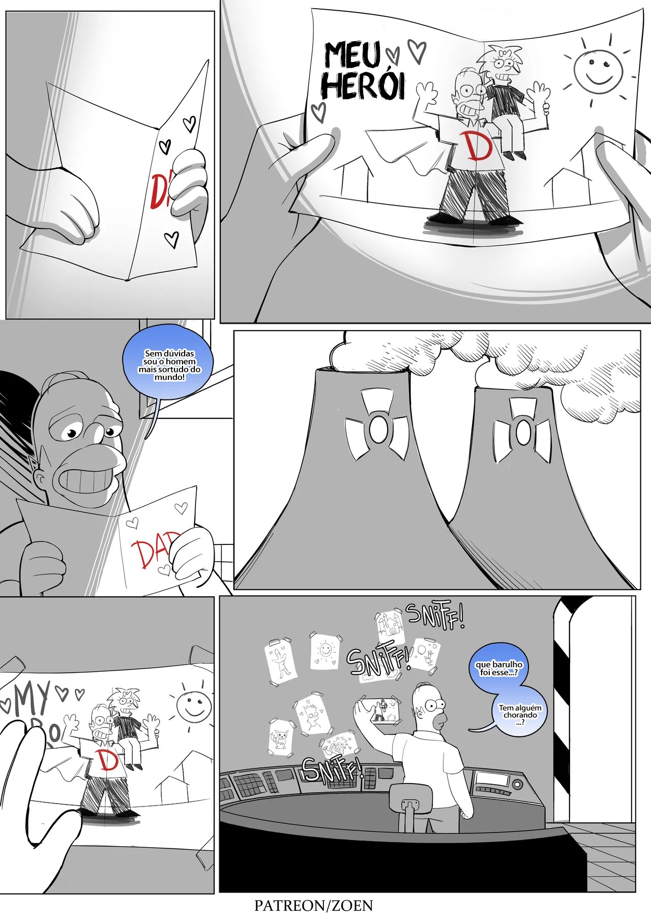 The Simpsons "The End Of Beginning" Hentai pt-br 10
