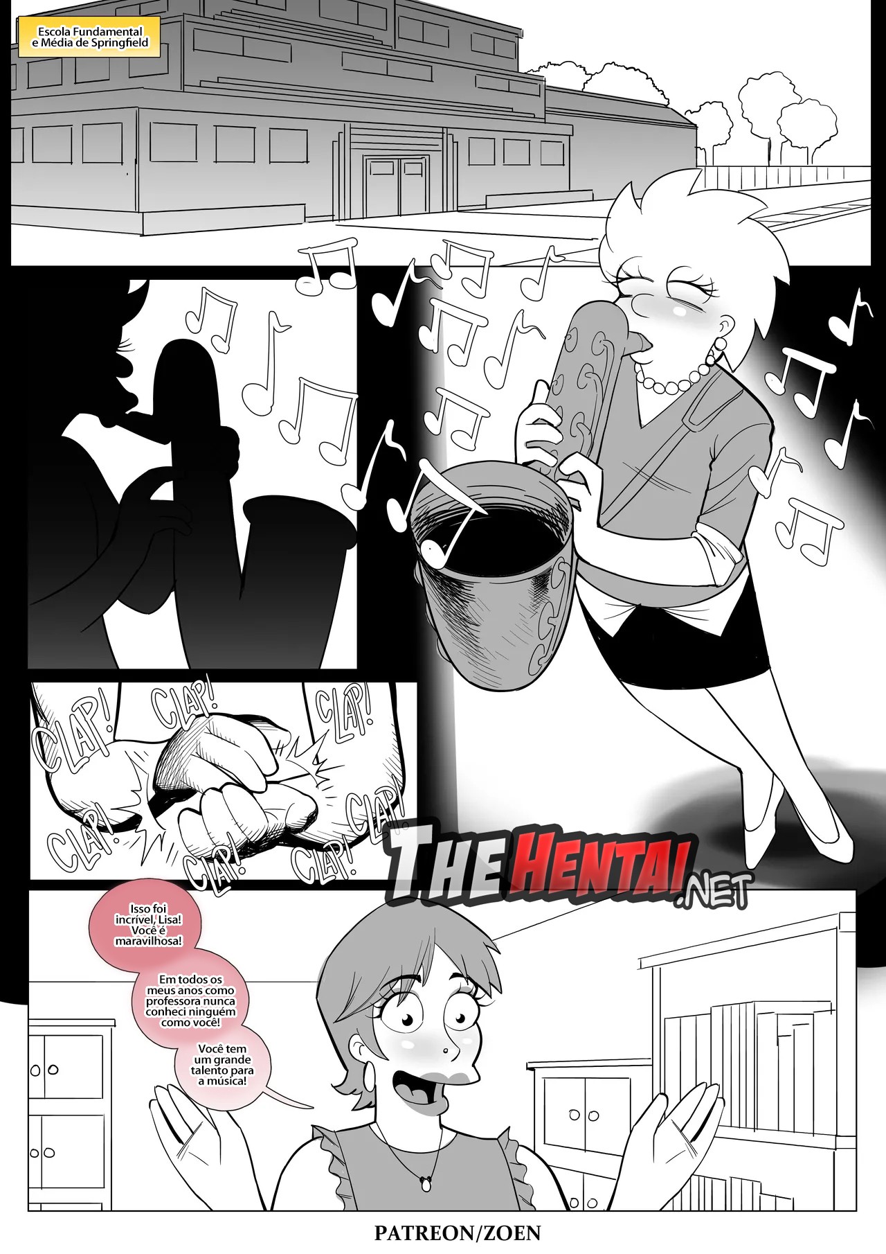 The Simpsons "The End Of Beginning" Hentai pt-br 12