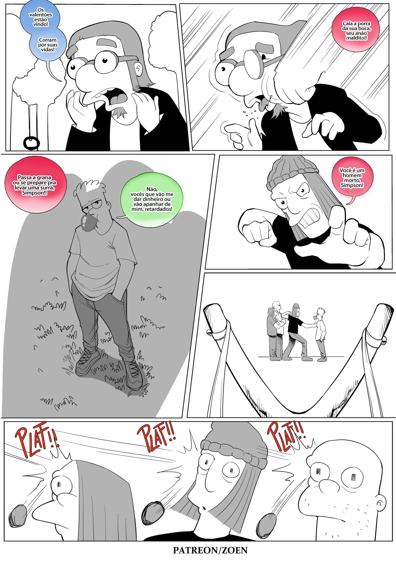 The Simpsons "The End Of Beginning" Hentai pt-br 14