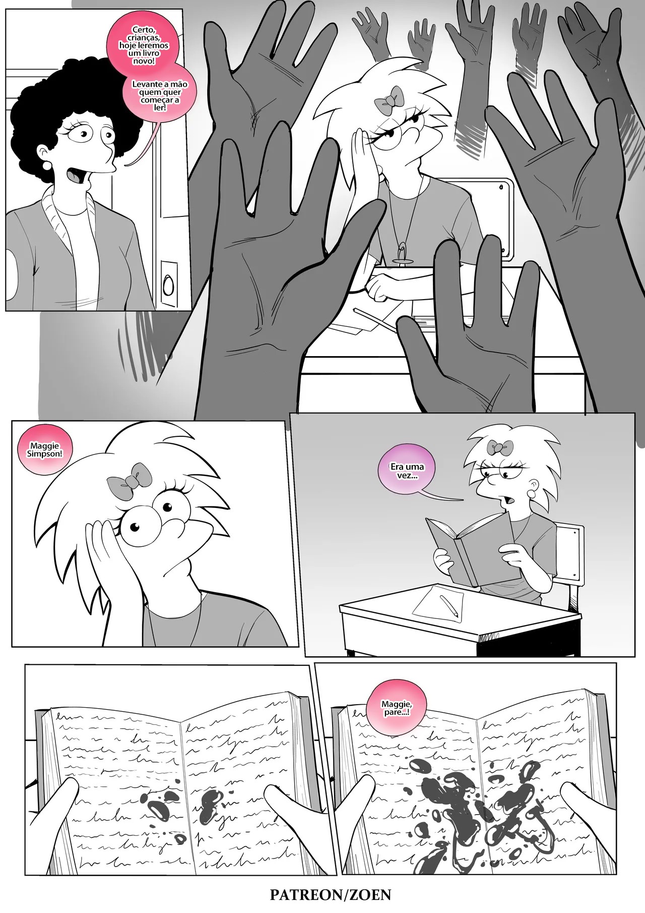 The Simpsons "The End Of Beginning" Hentai pt-br 17