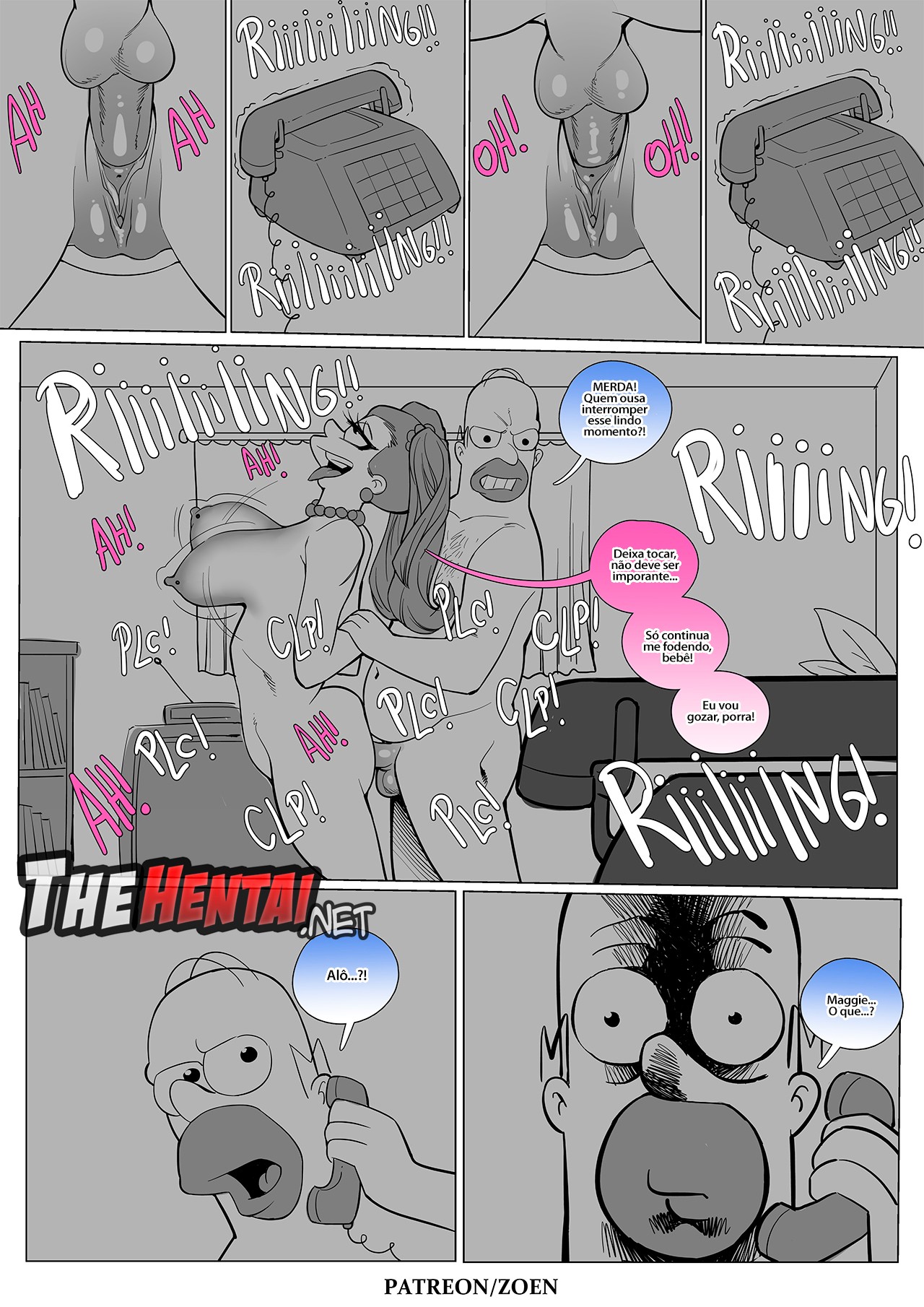 The Simpsons "The End Of Beginning" Hentai pt-br 22