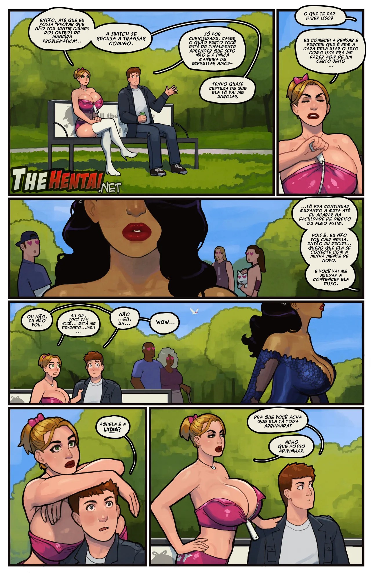This Romantic World Part 10: Beach Party Hentai pt-br 46