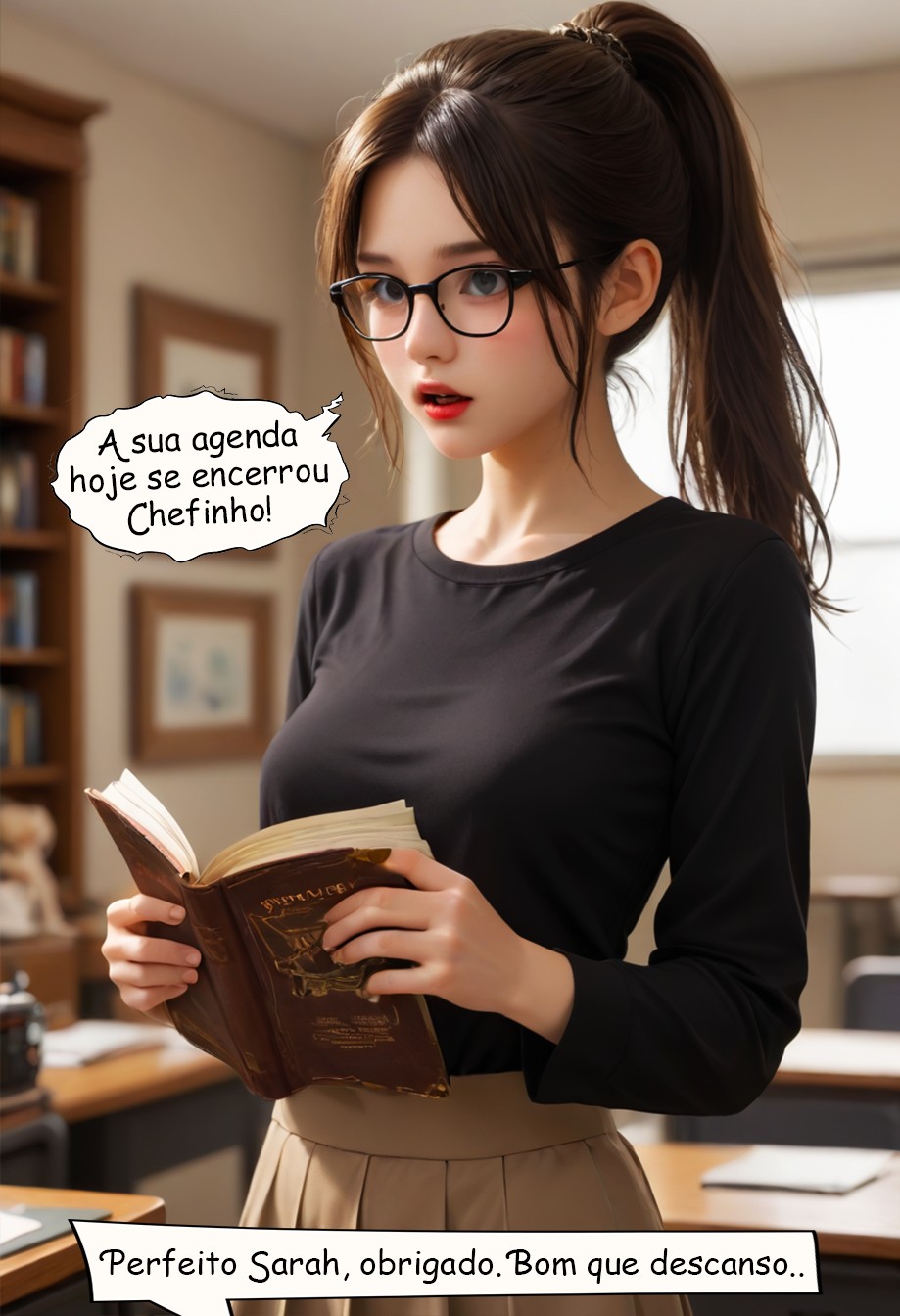A Nova Secretaria Volume 1 Hentai pt-br 03