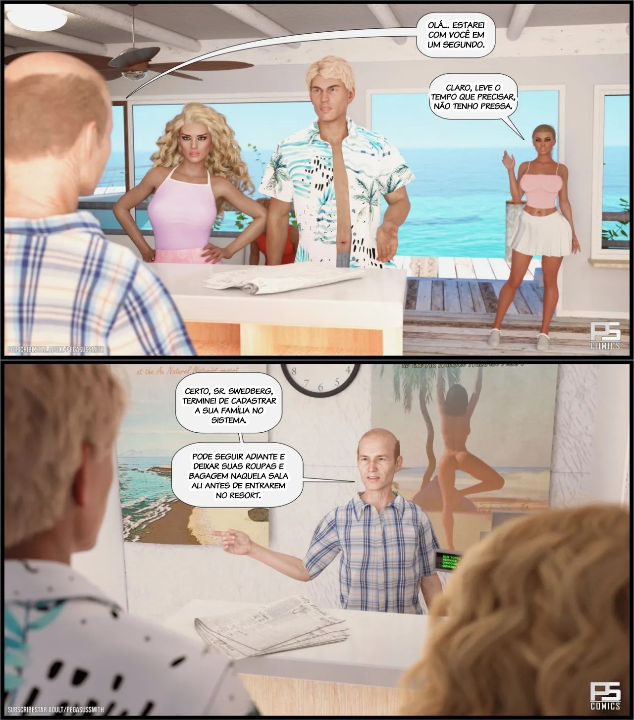 Au Naturel Part 13 Hentai pt-br 22
