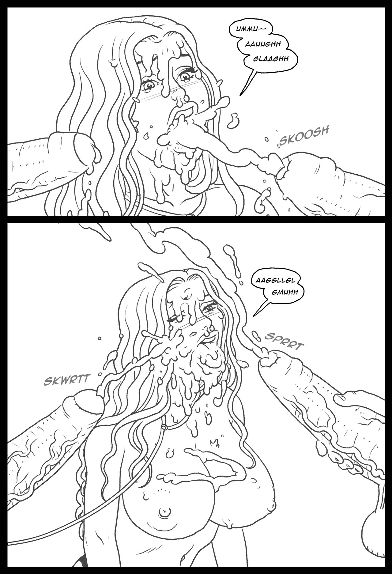 Bang My Bully Part 2: Wonder Woman Hentai pt-br 45