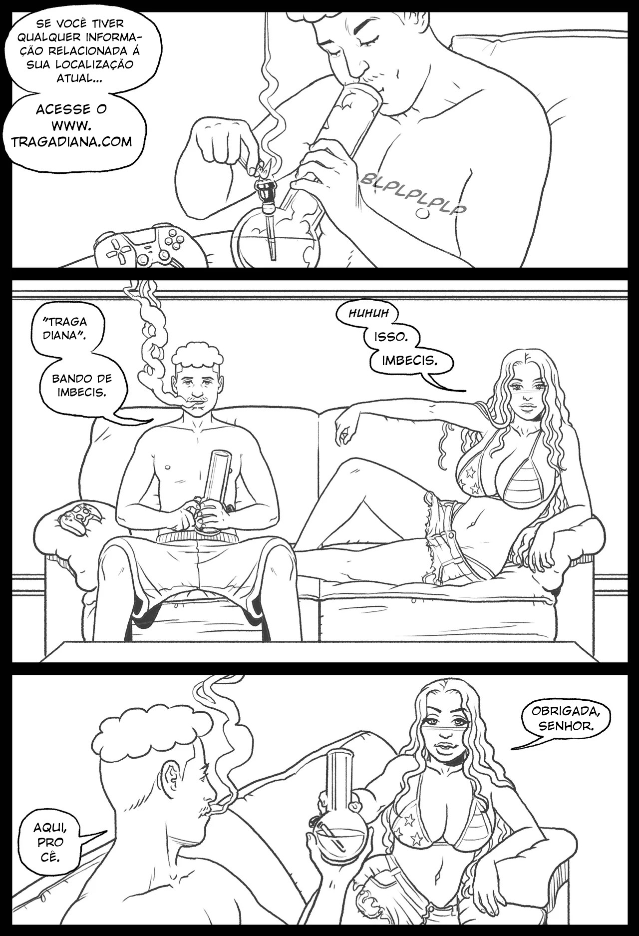 Bang My Bully Part 2: Wonder Woman Hentai pt-br 53