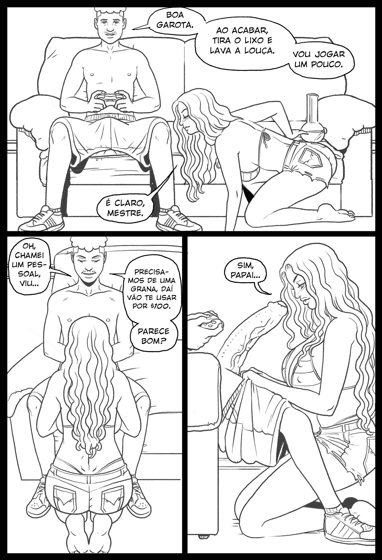 Bang My Bully Part 2: Wonder Woman Hentai pt-br 55