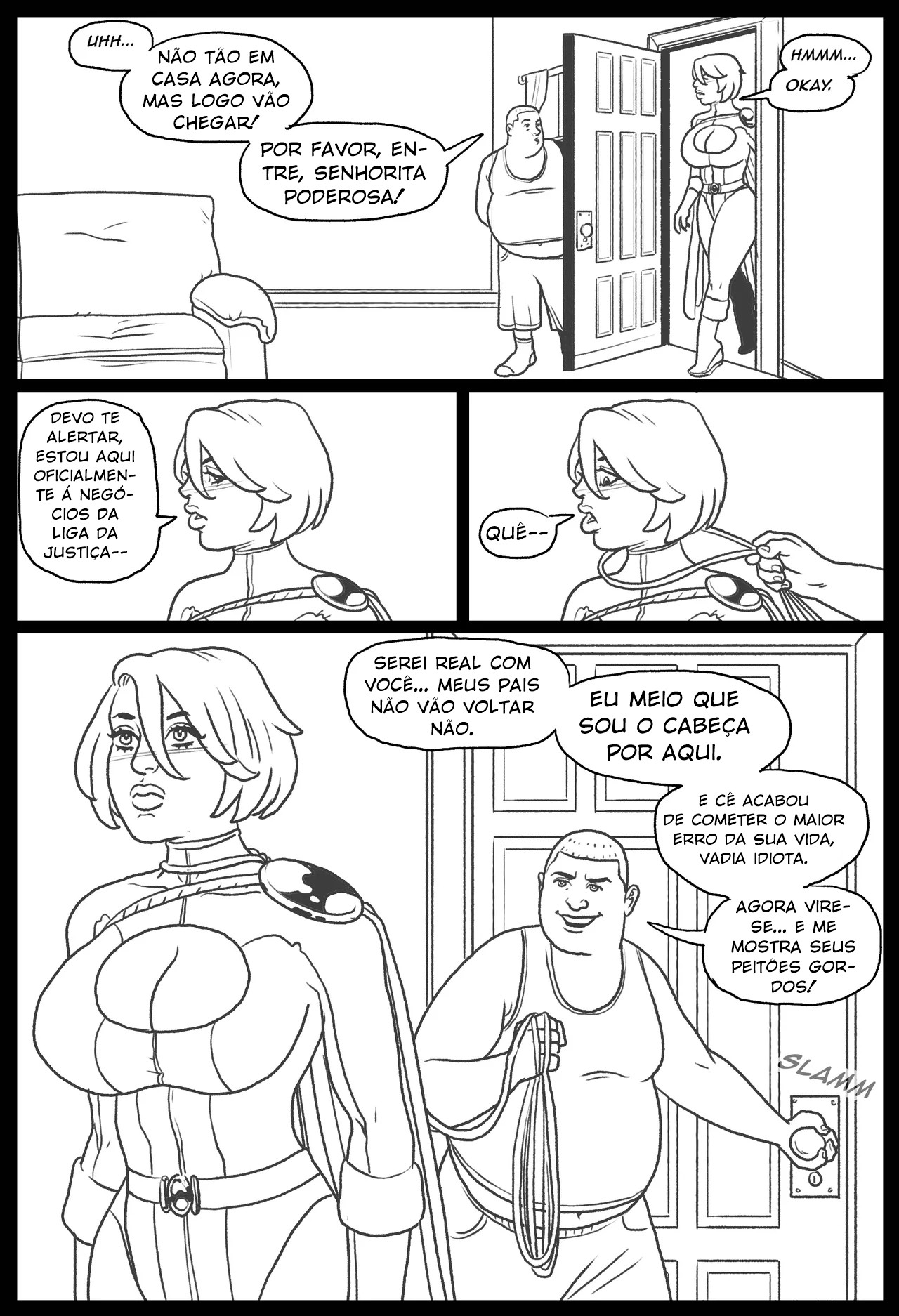 Bang My Bully Part 2: Wonder Woman Hentai pt-br 65