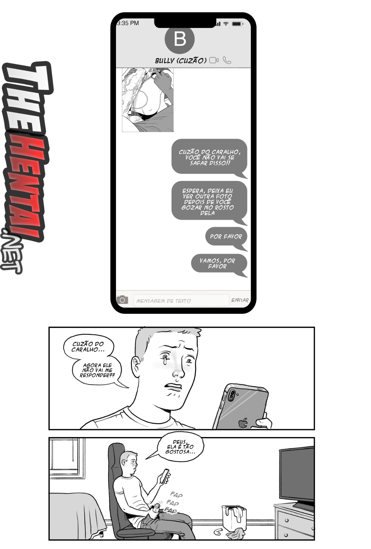 Bang My Bully: Power Girl Gets Bullied Hentai pt-br 55
