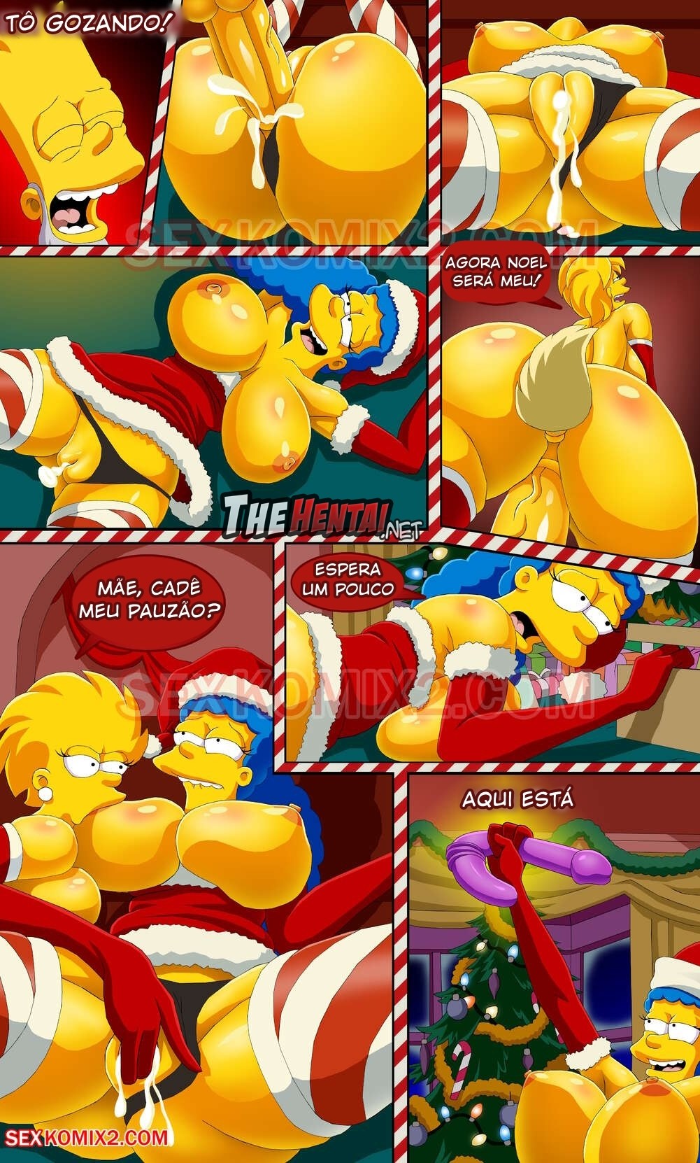 Christmas Miracle (Simpsons) Hentai pt-br 08