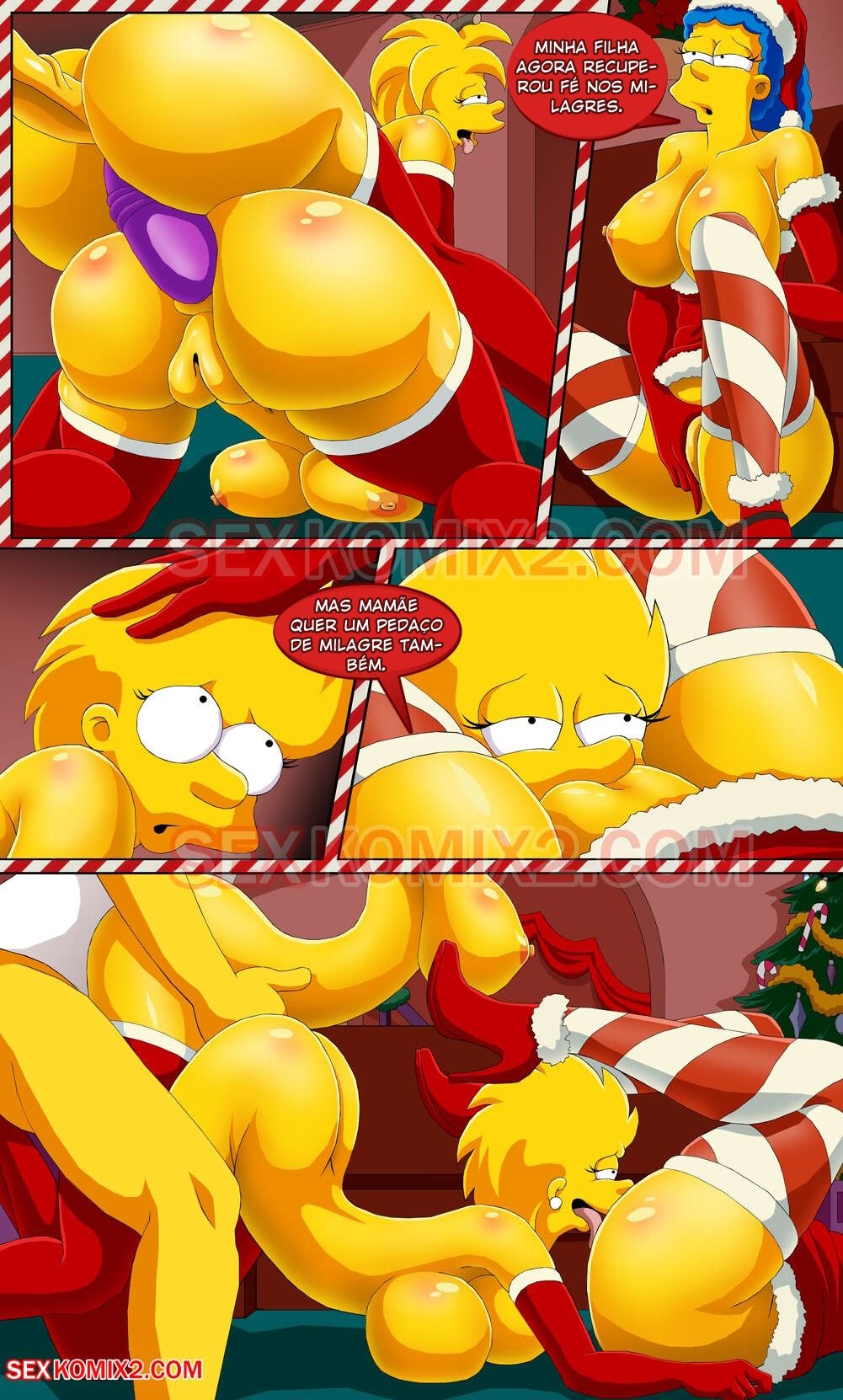 Christmas Miracle (Simpsons) Hentai pt-br 10