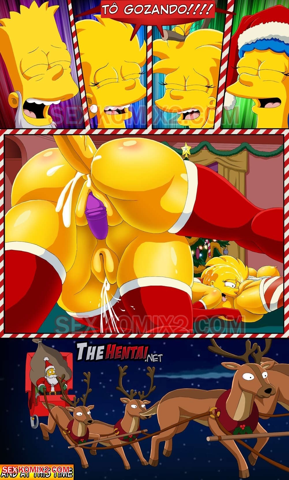 Christmas Miracle (Simpsons) Hentai pt-br 11