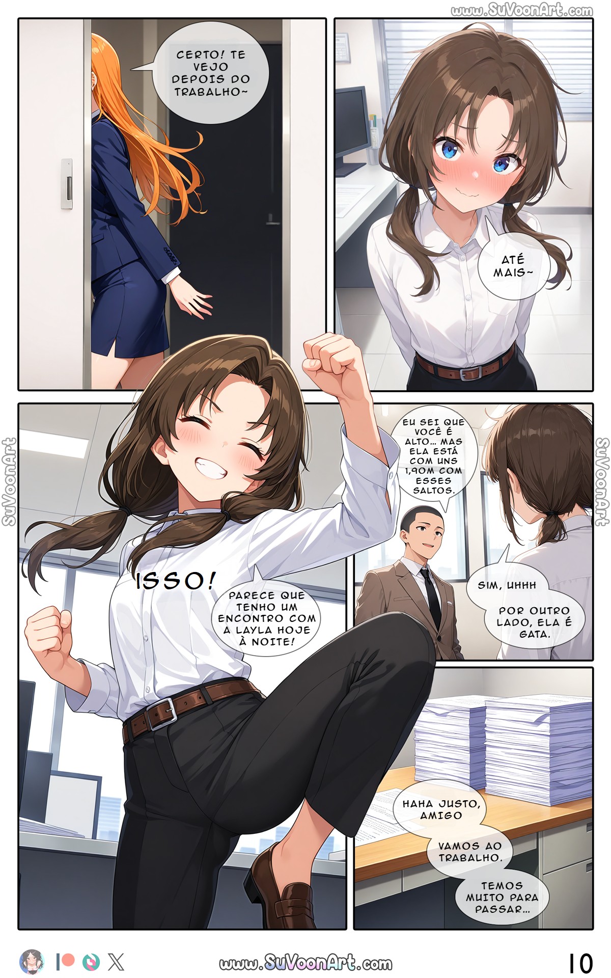 Crossing The Line Hentai pt-br 11