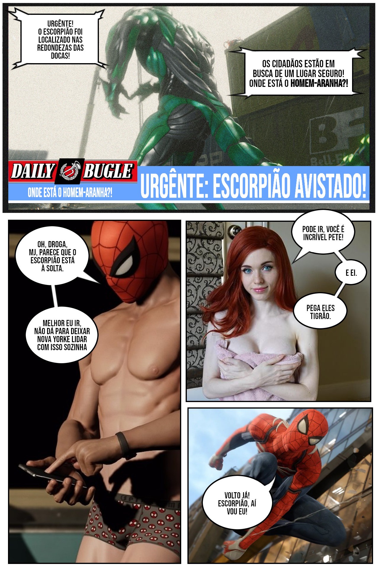 Getting Home To MJ Hentai pt-br 09