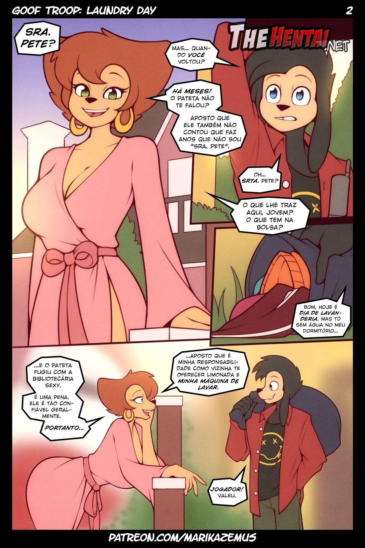 Goof Troop: Laundry Day Hentai pt-br 03