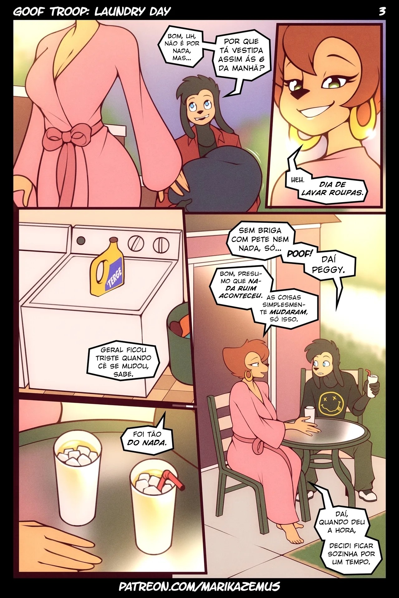 Goof Troop: Laundry Day Hentai pt-br 04
